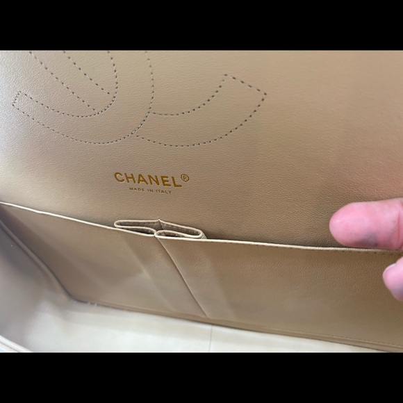 Chanel Beige Clair Double Flap Bag - Picture 9 of 12
